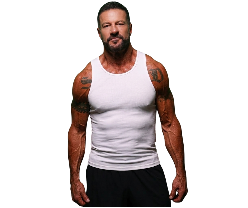 Man optimizing his health